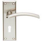 Serozzetta Trenta Lever on Lock Backplate (SZR031SN)