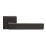 Techna Lever on Square Rose Matt Black (TC5BLK)