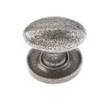 Oval Cupboard Knobs 27x36mm Pewter
