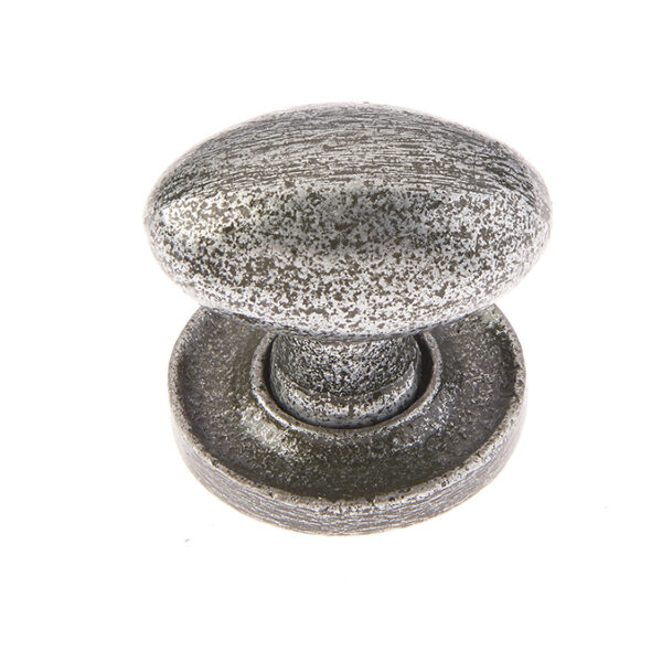 Oval Cupboard Knobs 27x36mm Pewter