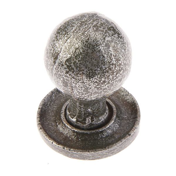 Round Cupboard Knobs 27x39mm Pewter