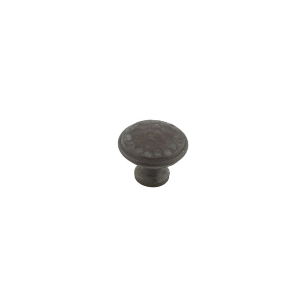 Hammered Cupboard Knobs 40mm Beeswax