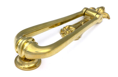 Polished Brass Loop Door Knocker | 33610M