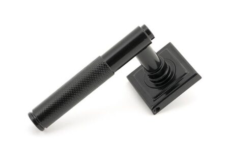 From the Anvil Black Brompton Lever on Rose Set (Square)