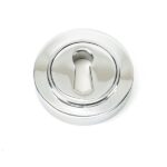 From the Anvil Polished Chrome Round Escutcheon (Plain)