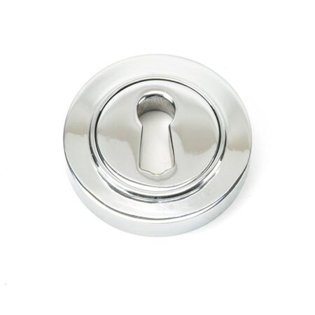 From the Anvil Polished Chrome Round Escutcheon (Plain)