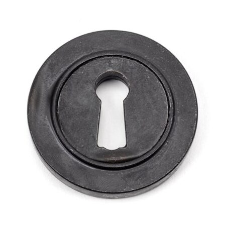 From the Anvil External Beeswax Round Escutcheon (Plain)