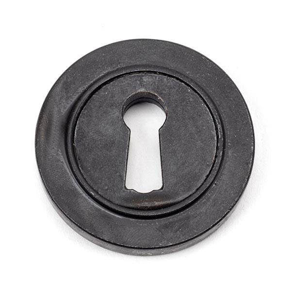 From the Anvil External Beeswax Round Escutcheon (Plain)