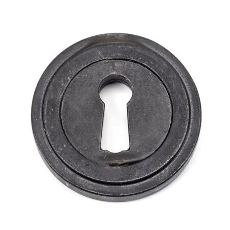 From the Anvil External Beeswax Round Escutcheon (Art Deco)