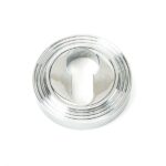 From the Anvil Polished Chrome Round Euro Escutcheon (Beehive)