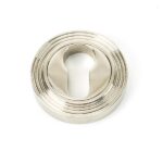 From the Anvil Polished Nickel Round Euro Escutcheon (Beehive)