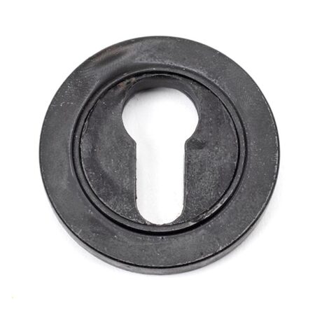 From the Anvil External Beeswax Round Euro Escutcheon (Plain)