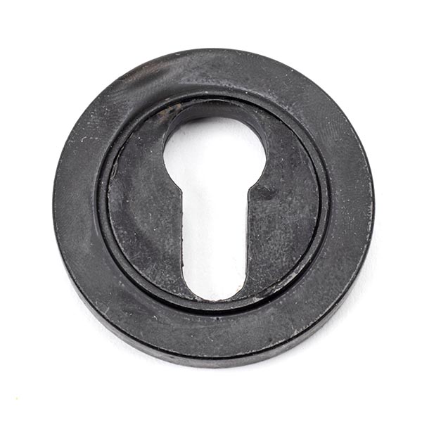 From the Anvil External Beeswax Round Euro Escutcheon (Plain)