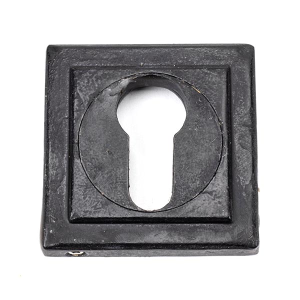 From the Anvil External Beeswax Round Euro Escutcheon (Square)