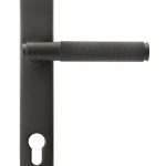 From the Anvil Aged Bronze Brompton Slimline Lever Espag. Lock Set