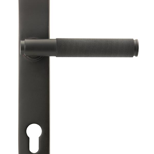 From the Anvil Aged Bronze Brompton Slimline Lever Espag. Lock Set