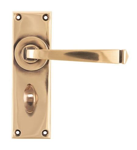 From the Anvil Polished Bronze Avon Lever Bathroom Set