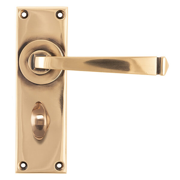 From the Anvil Polished Bronze Avon Lever Bathroom Set