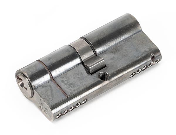 From the Anvil Pewter 35/35 5pin Euro Cylinder - Pewter Patina