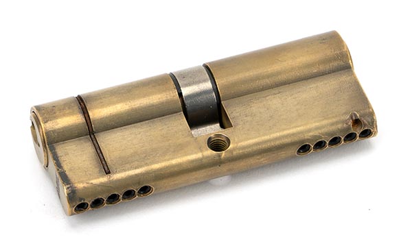 From the Anvil Aged Brass 40/40 5pin Euro Cylinder