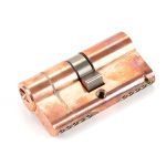 From the Anvil Polished Bronze 30/30 5pin Euro Cylinder KA