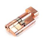 From the Anvil Polished Bronze 30/30 5pin Euro Cylinder/Thumbturn