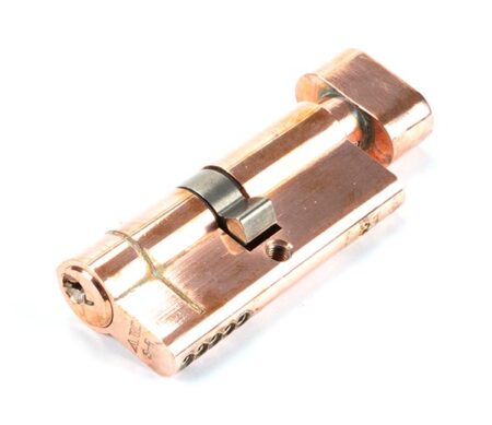 From the Anvil Polished Bronze 35/35 5pin Euro Cylinder/Thumbturn