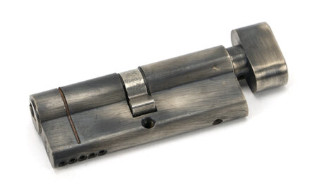 Pewter 40/40 5pin Euro Cylinder/Thumbturn KA | 45874