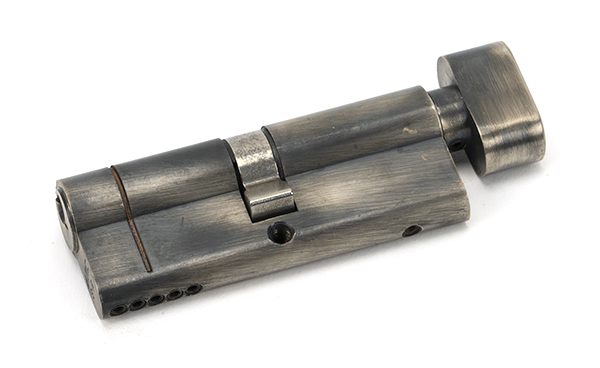 Pewter 40/40 5pin Euro Cylinder/Thumbturn KA | 45874
