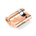 Polished Bronze 30/10 5pin Single Cylinder | 45877