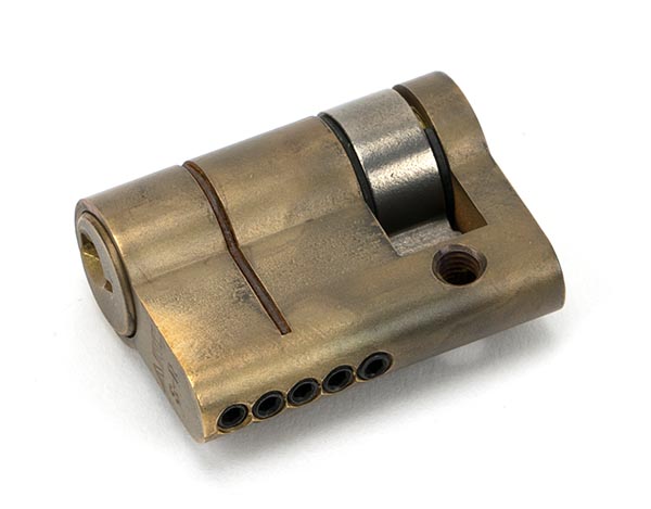 Aged Brass 30/10 5pin Single Cylinder | 45879