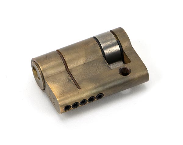 Aged Brass 35/10 5pin Single Cylinder | 45883