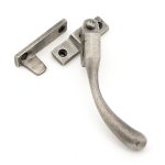 Antique Pewter Night-Vent Locking Peardrop Fastener - RH | 45913