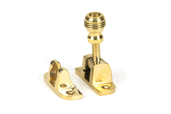 From the Anvil Polished Brass Prestbury Brighton Fastener (Radiused)