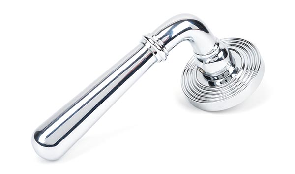 From the Anvil Polished Chrome Newbury Lever on Rose Set (Beehive)