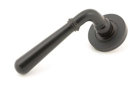 From the Anvil Aged Bronze Newbury Lever on Rose Set (Plain)