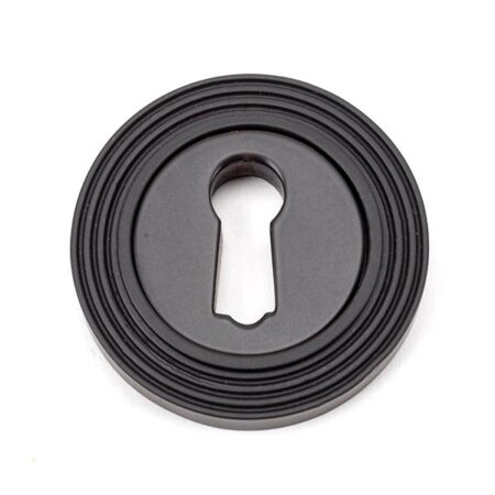 From the Anvil Aged Bronze Round Escutcheon (Beehive)