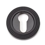 From the Anvil Aged Bronze Round Euro Escutcheon (Beehive)