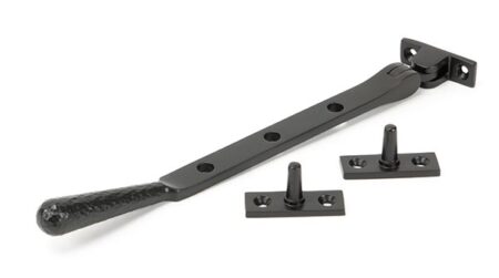 Aged Bronze 8" Hammered Newbury Stay | 46153
