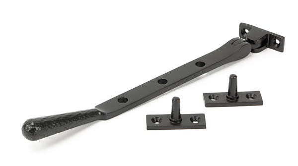 Aged Bronze 8" Hammered Newbury Stay | 46153