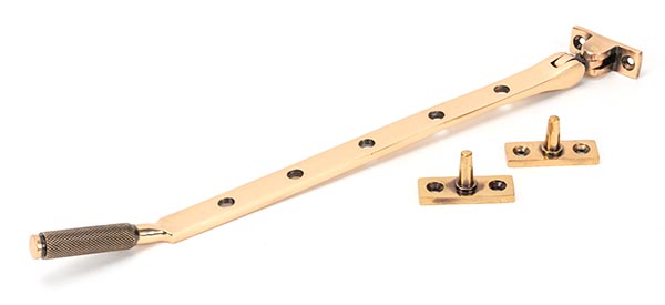 Polished Bronze 12" Brompton Stay | 46196