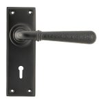 Aged Bronze Hammered Newbury Lever Lock Set | 46221