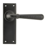 Aged Bronze Hammered Newbury Lever Latch Set | 46222