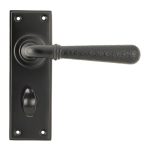 Aged Bronze Hammered Newbury Lever Bathroom Set | 46223