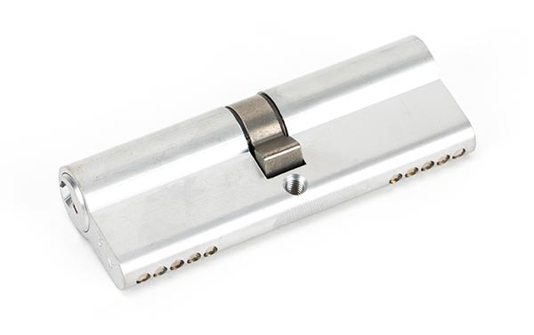 Satin Chrome 45/45 5pin Euro Cylinder | 46244