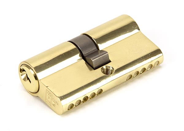 Lacquered Brass 30/30 5pin Euro Cylinder KA | 46245