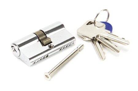 Polished Chrome 30/30 5pin Euro Cylinder KA | 46246 - Image 2