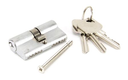 Satin Chrome 30/30 5pin Euro Cylinder KA | 46247 - Image 2