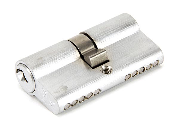 Satin Chrome 30/30 5pin Euro Cylinder KA | 46247