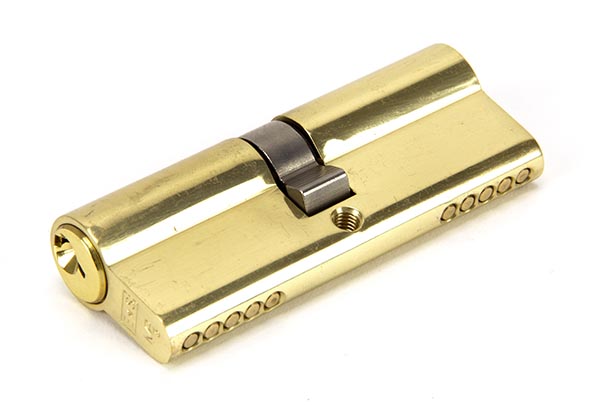 Lacquered Brass 40/40 5pin Euro Cylinder KA | 46251
